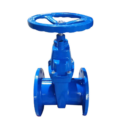 เหล็กดัด เหล็กกล้าคาร์บอน วาล์วประตูน้ำ ปลายหน้าแปลน PN16 DN150