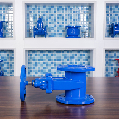 F4 วาล์วประตูที่นั่งแบบยืดหยุ่น DN100 PN10 GGG50 Soft Seal Gate Valve