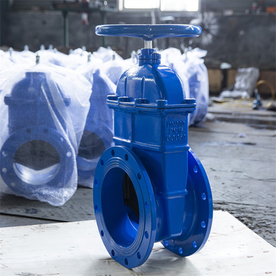 PN10 PN16 วาล์วประตูอุณหภูมิสูง GGG50 เหล็กดัด Dn300 Gate Valve