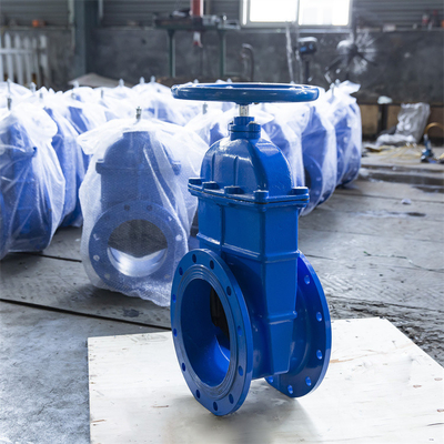 วาล์วประตูเหล็กดัดอุณหภูมิสูง DN300 GGG50 Ggg40 Gate Valve