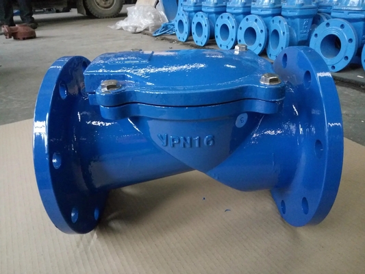 DN50-DN600 GGG50 วาล์วตรวจสอบที่นั่งยาง