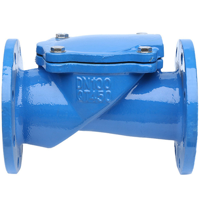H44X-10 วาล์วตรวจสอบการแกว่งเหล็กหล่อ