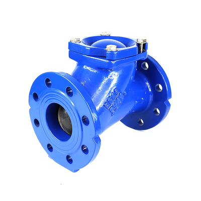 Bundor Flanged Swing เช็ควาล์ว Metal Ball PN10 Float Type Check Valve