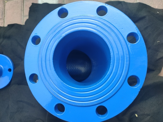 QT400 เหล็กหล่อ Y กรอง PN25 แรงดันน้ำ Pn16 Y Type Strainer