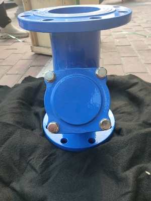 QT400 เหล็กหล่อ Y กรอง PN25 แรงดันน้ำ Pn16 Y Type Strainer