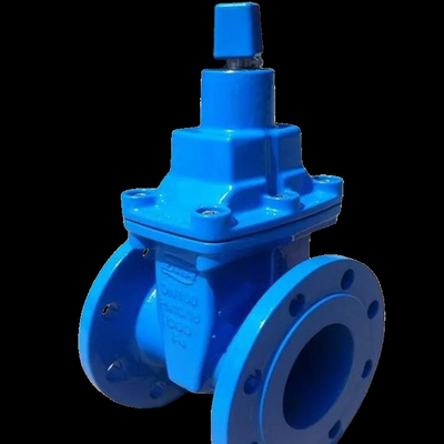 มือล้อ นั่งยืดหยุ่น Soft Seal Gate Valve Flanges การเชื่อมต่อ