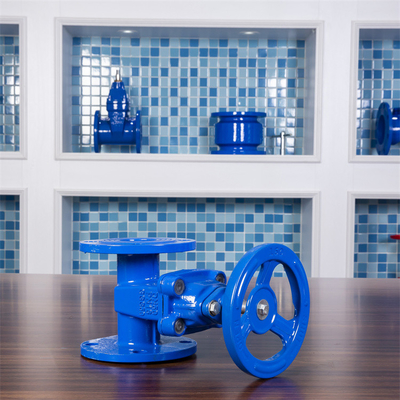 PN10 GGG50 PN16 Soft Seal Gate Valve Din F4 วาล์วประตูนั่งแบบยืดหยุ่น